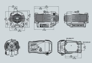 Dimension - Edwards Model nXDS Series